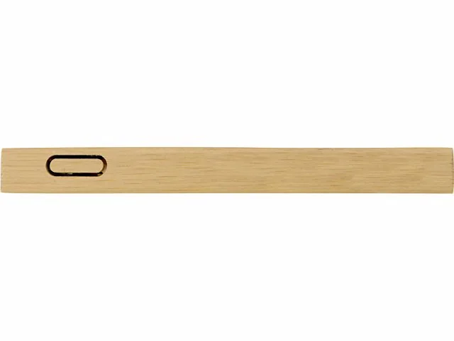 Внешний аккумулятор из бамбука «Bamboo», 5000 mAh фото 7