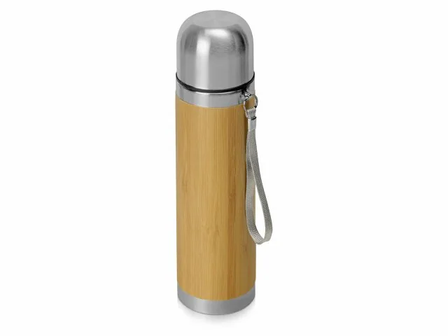 Вакуумный термос из бамбука «Ямал Bamboo» фото 2