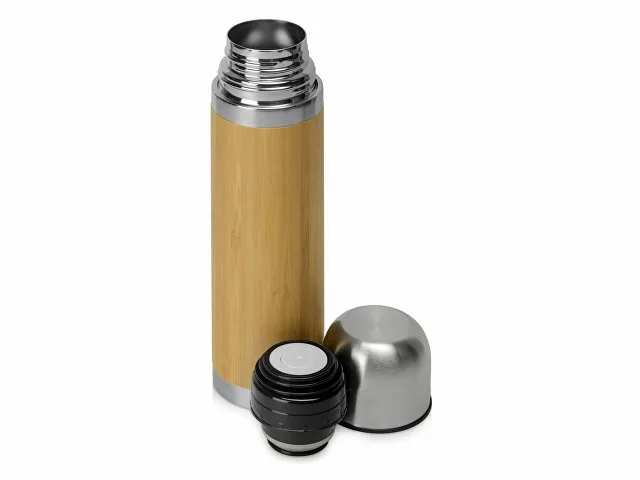 Вакуумный термос из бамбука «Ямал Bamboo» фото 4