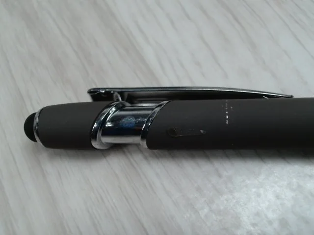 Ручка-стилус металлическая шариковая «Sway» soft-touch фото 6