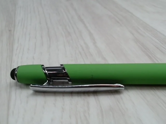 Ручка-стилус металлическая шариковая «Sway» soft-touch фото 5