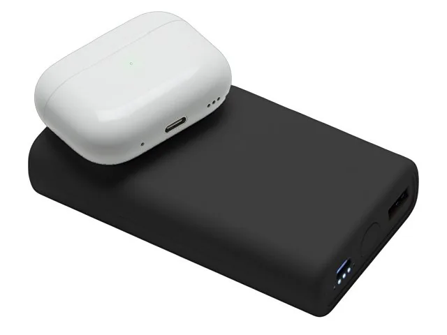 Внешний беспроводной аккумулятор 2-в-1 с функцией зарядки Apple Watch, QC/PD «AtomIQ», 10000 мАч фото 9