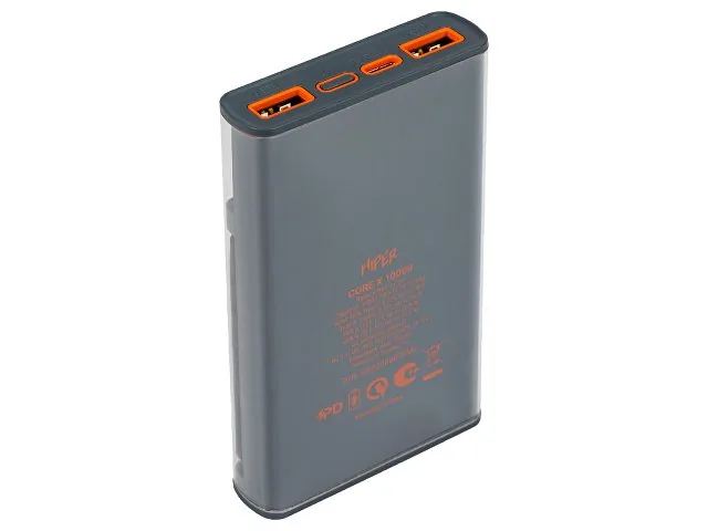 Внешний аккумулятор «CORE X», 10000 mAh фото 3