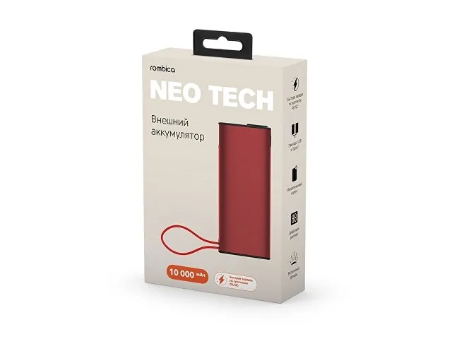 Внешний аккумулятор «NEO Tech», 10000 mAh фото 4