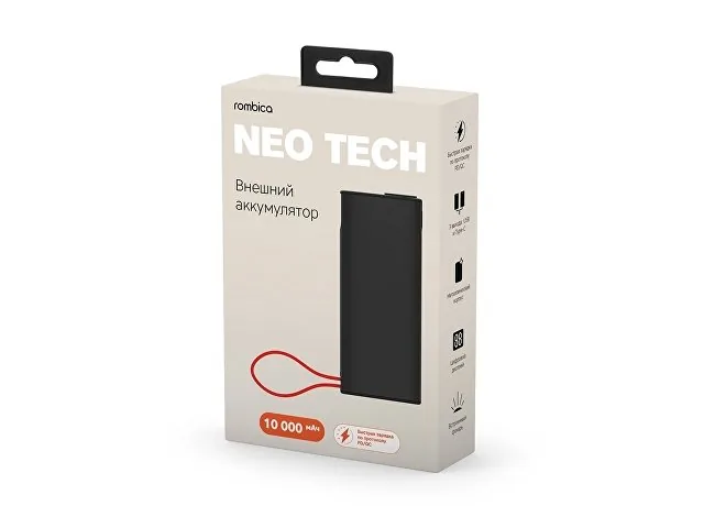 Внешний аккумулятор «NEO Tech», 10000 mAh фото 4