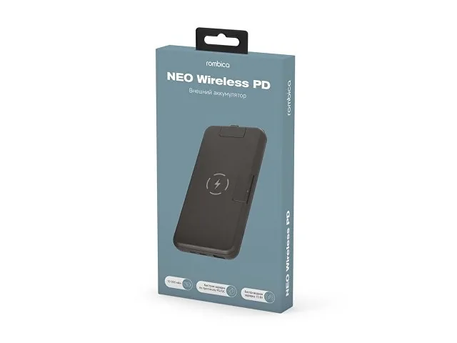 Внешний беспроводной аккумулятор «NEO Wireless PD», 10000 mAh фото 6