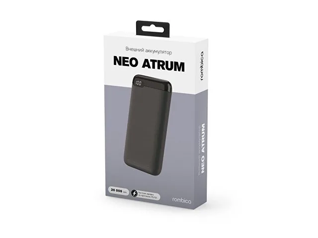 Внешний аккумулятор «NEO Atrum», 20000 mAh фото 4