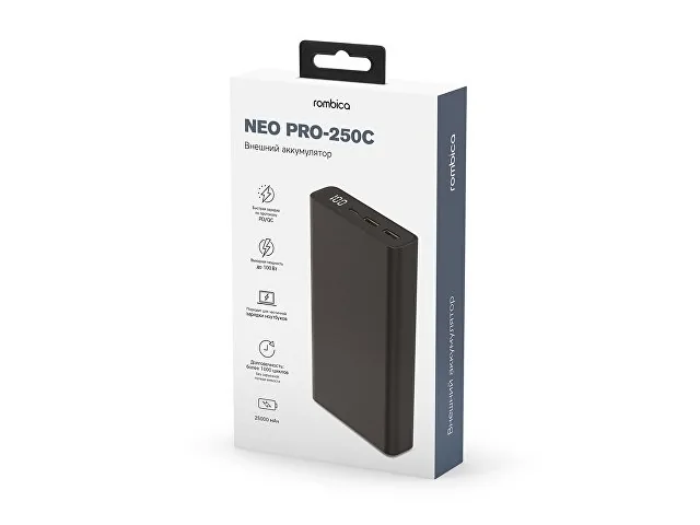 Внешний аккумулятор для ноутбуков «NEO PRO-250C», 25000 mAh фото 4