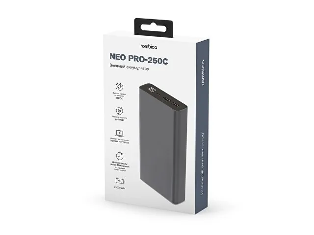Внешний аккумулятор для ноутбуков «NEO PRO-250C», 25000 mAh фото 4