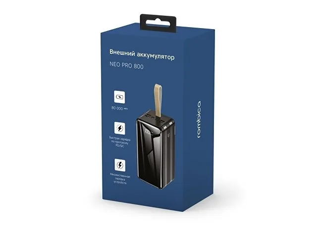 Внешний аккумулятор «NEO PRO-800», 80000 mAh фото 5