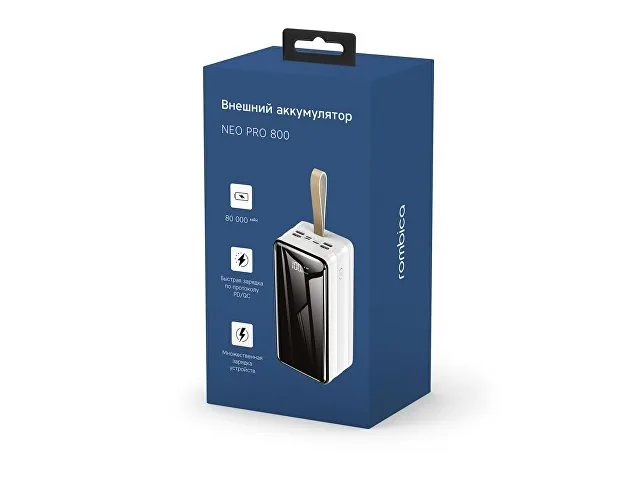 Внешний аккумулятор «NEO PRO-800», 80000 mAh фото 5
