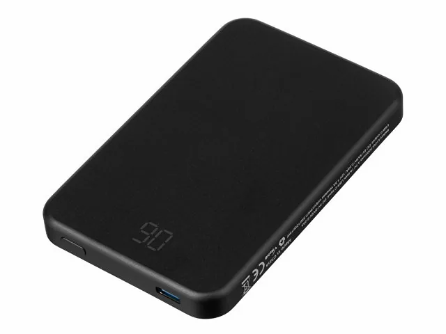 Магнитный беспроводной внешний аккумулятор «Razor», металл, 5000 mAh фото 2