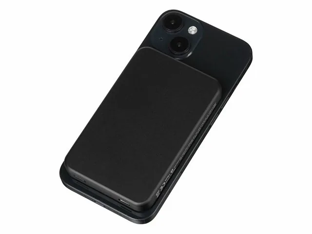 Магнитный беспроводной внешний аккумулятор «Razor», металл, 5000 mAh фото 6