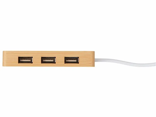 USB хаб с подсветкой лого «Reedia S5», 3*USB, 1*Type C фото 6