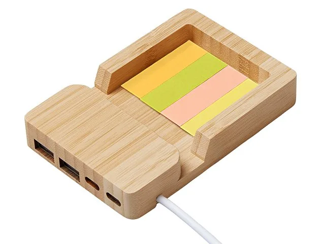 USB-хаб «Memo», 2*USB, 2*Type C фото 5