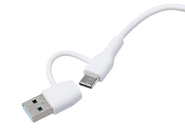 USB-хаб «Memo», 2*USB, 2*Type C фото 11