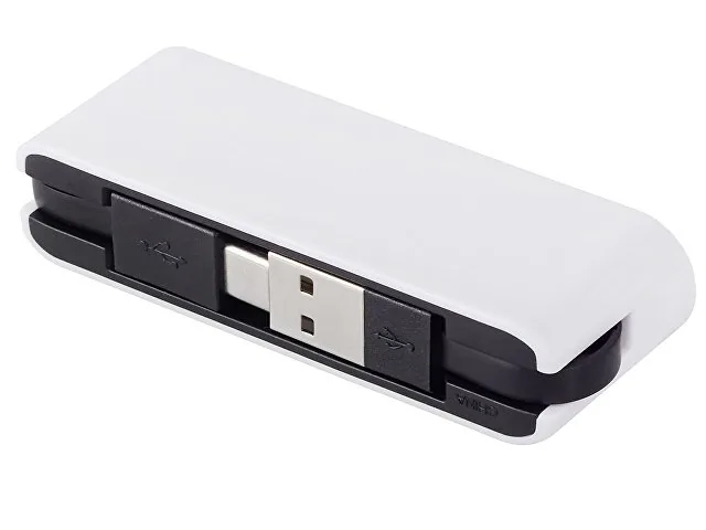 USB-хаб «Hubix» с коннектором 2-в-1 USB-C и USB-A, 2.0 фото 2