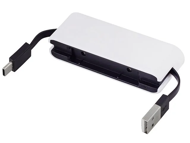 USB-хаб «Hubix» с коннектором 2-в-1 USB-C и USB-A, 2.0 фото 3
