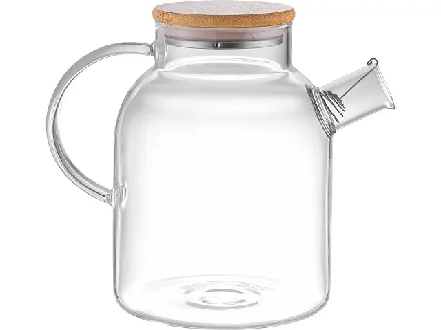 Стеклянный чайник с бамбуковой крышкой «Sencha M» фото 4