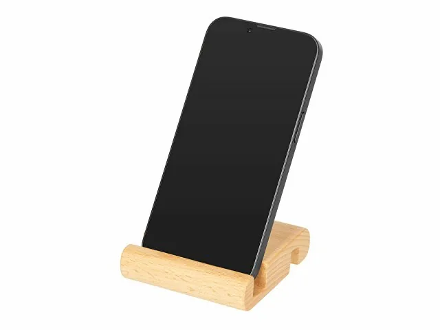 Подставка для смартфона из массива бука «Cradle» фото 2