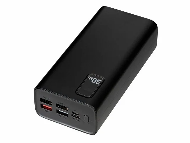 Портативный внешний аккумулятор «FAST», 30000 mAh фото 4