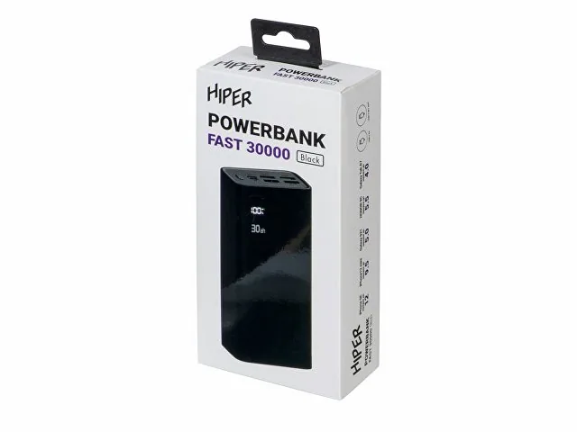 Портативный внешний аккумулятор «FAST», 30000 mAh фото 9
