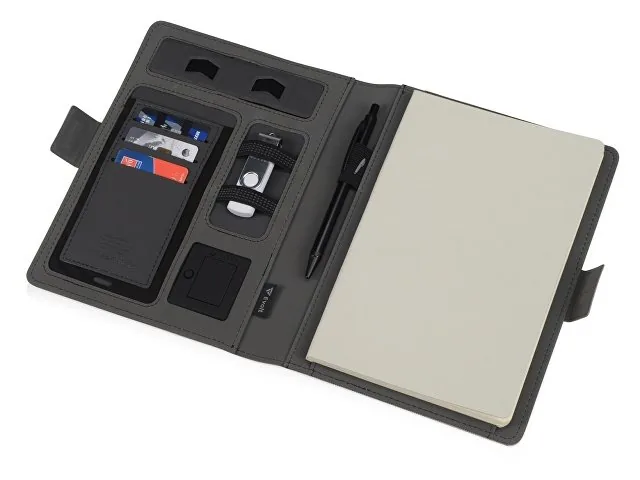 Органайзер с беспроводной зарядкой «Powernote», 5000 mAh фото 3