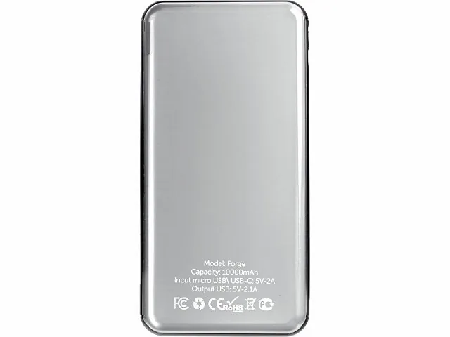 Внешний аккумулятор «Forge», 10000 mAh фото 3