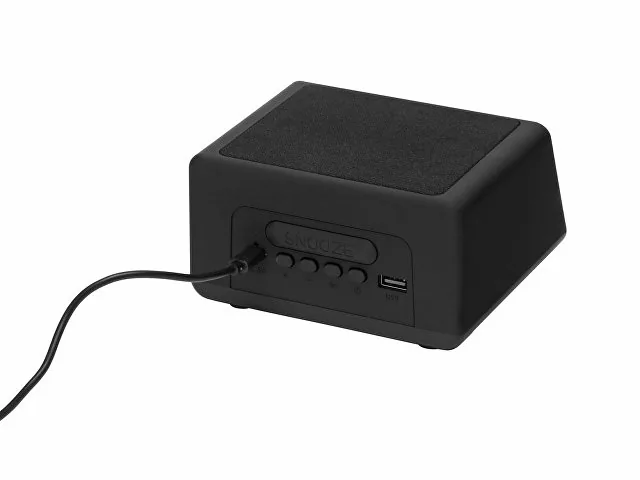 Беспроводная колонка с часами и функцией беспроводной зарядки «Sentry» фото 4