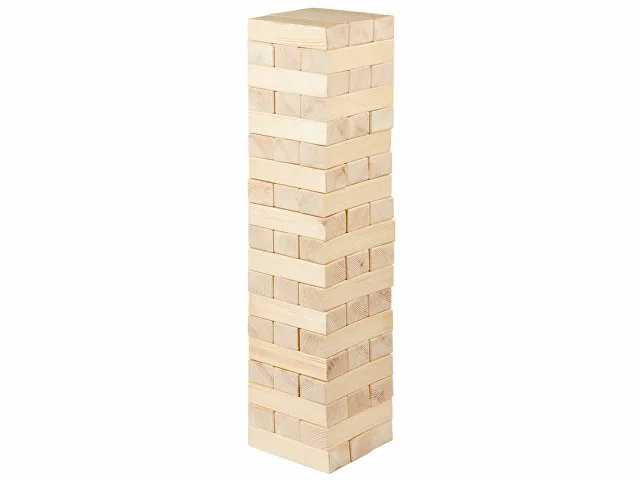 Игра из дерева «XXL Tower», 57 брусков фото 2