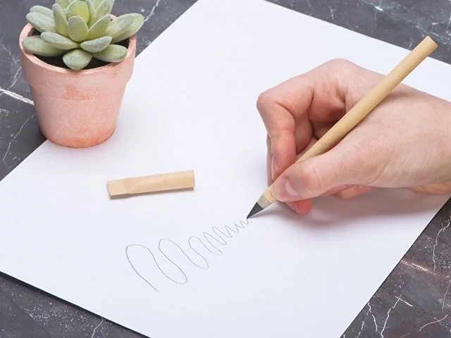 Вечный карандаш из переработанной бумаги «Recycled pencil» фото 4