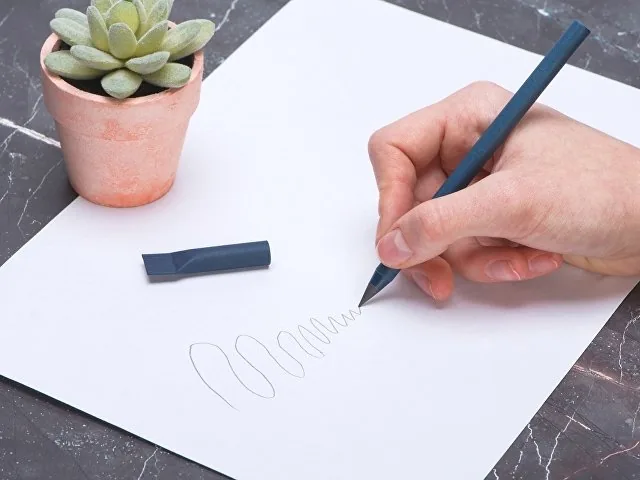 Вечный карандаш из переработанной бумаги «Recycled pencil» фото 4
