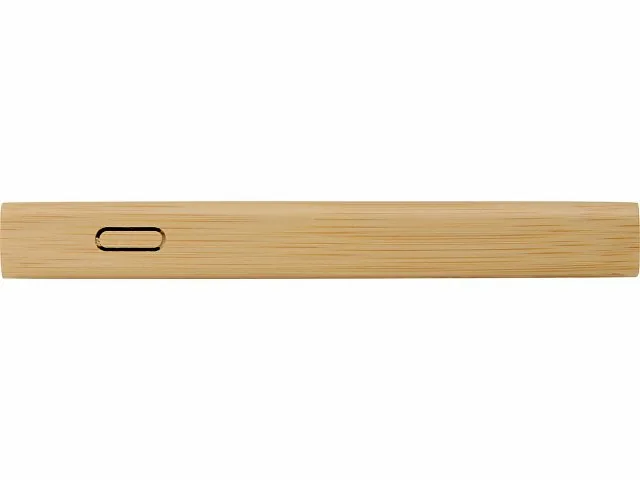 Внешний беспроводной аккумулятор из бамбука «Bamboo Air», 10000 mAh фото 8