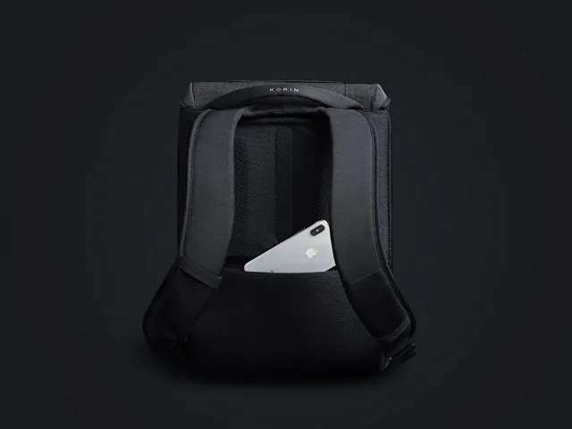 Водостойкий антикражный рюкзак Clickpack для ноутбука 15.6" фото 12