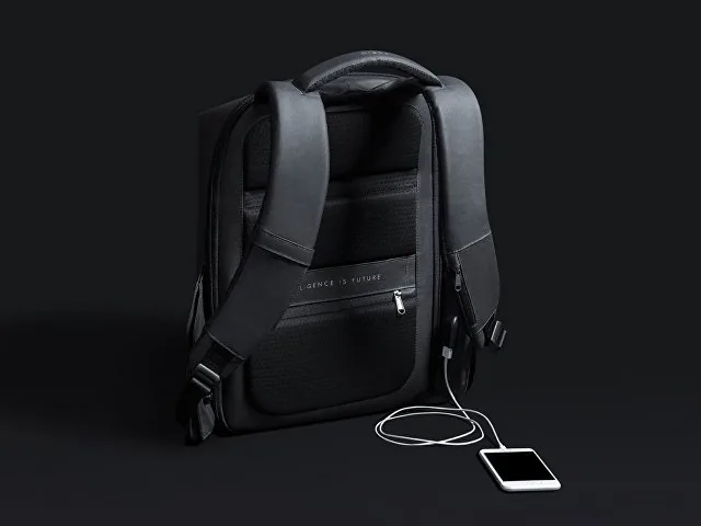 Водостойкий антикражный рюкзак Hipack для ноутбука 15.6" фото 8