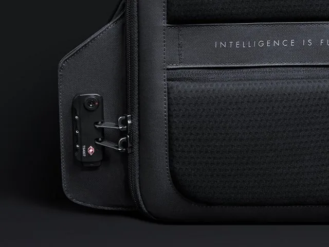 Водостойкий антикражный рюкзак Hipack для ноутбука 15.6" фото 11