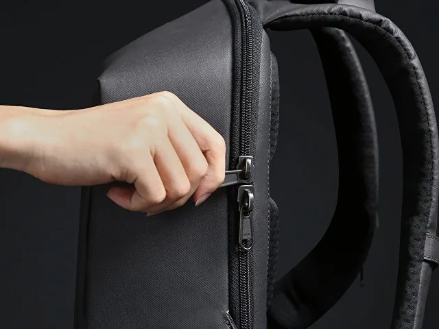 Водостойкий антикражный рюкзак Hipack для ноутбука 15.6" фото 14