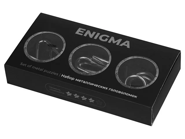 Набор из 3 металлических головоломок в мешочках «Enigma» фото 6