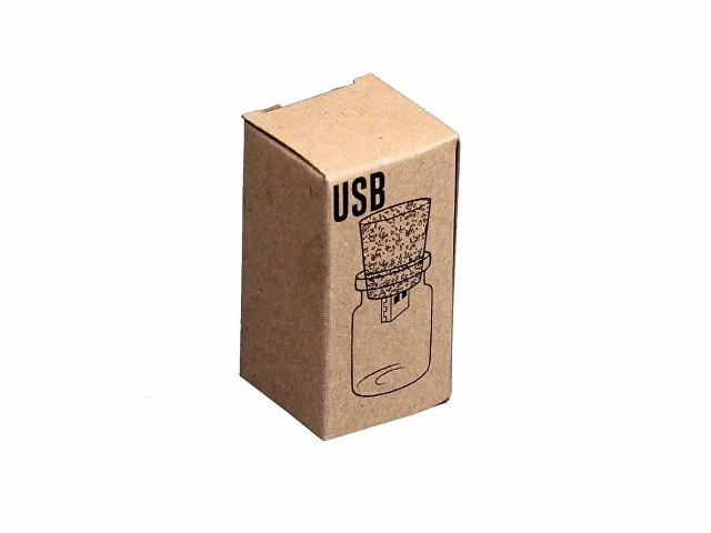 USB 2.0-флешка на 4 Гб в виде пробки в бутылочке фото 3