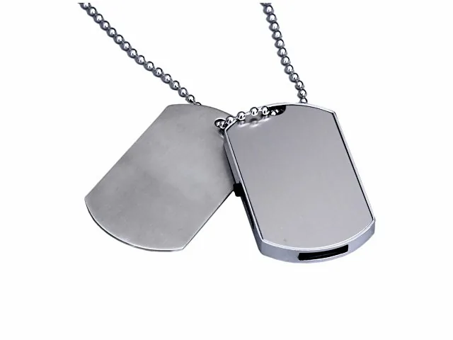 USB 2.0-флешка на 16 Гб в виде армейского жетона фото 2