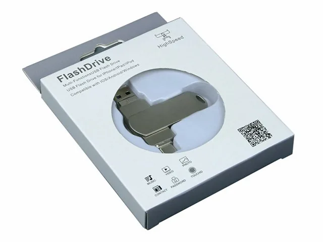 USB 3.0-флешка на 32 Гб для айфона 3 в 1 фото 3