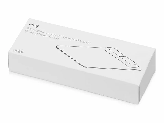 Коврик для мыши со встроенным USB-хабом «Plug» фото 7