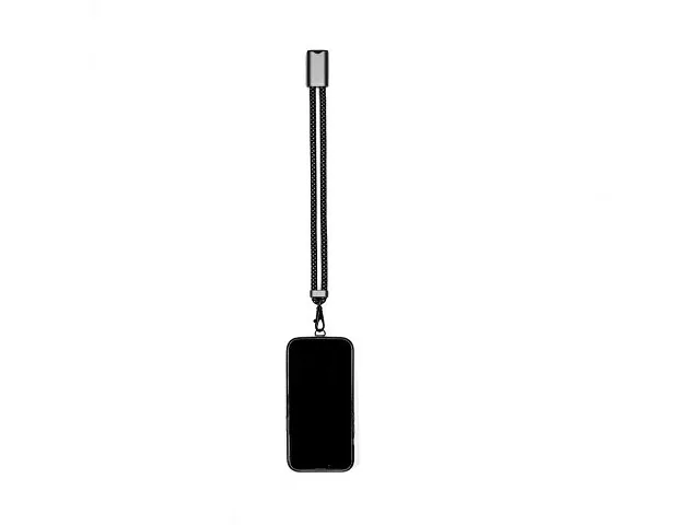 Ремешок-держатель для телефона с зарядным кабелем USB-C - USB-C «Lany Wristband Charge Eco» фото 12