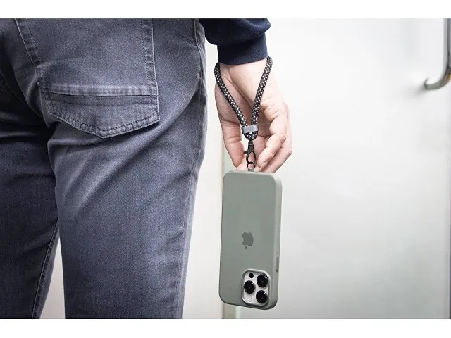 Ремешок-держатель для телефона с зарядным кабелем USB-C - USB-C «Lany Wristband Charge Eco» фото 18