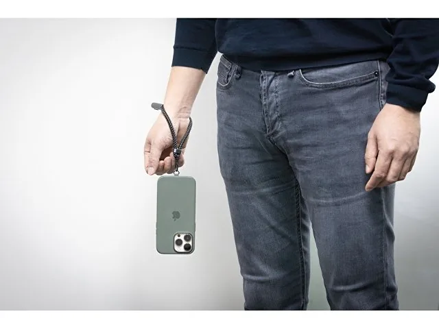 Ремешок-держатель для телефона с зарядным кабелем USB-C - USB-C «Lany Wristband Charge Eco» фото 19