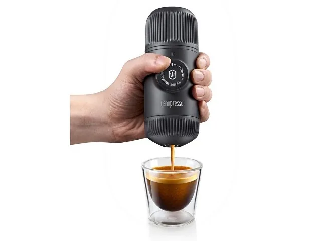 Ручная мини кофемашина «Nanopresso» + кейс для хранения фото 2