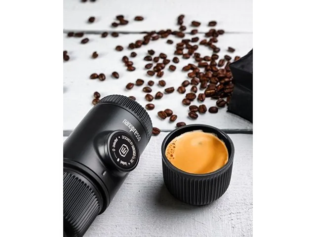 Ручная мини кофемашина «Nanopresso» + кейс для хранения фото 4