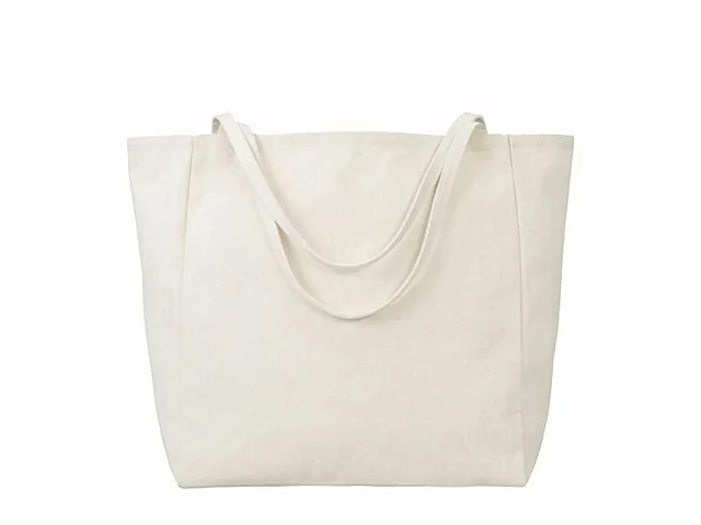 Шоппер-оверсайз «Grossbag» из переработанного хлопка, 340 г/м2 фото 2