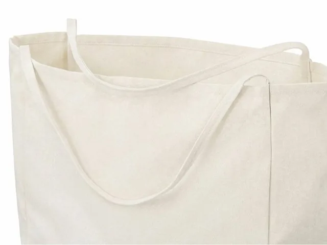 Шоппер-оверсайз «Grossbag» из переработанного хлопка, 340 г/м2 фото 4