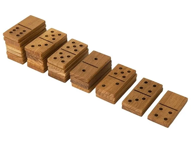 Игра «Домино» из массива бука фото 6